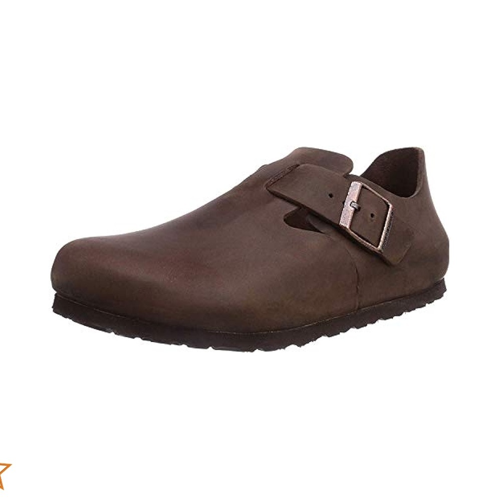 Birkenstock Brown Leather Loafers